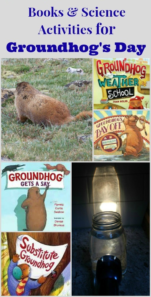 Groundhog day Science activities and Books for preschool and elementary kids