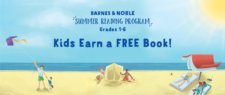 2019 Barnes and Noble summer book log and reading program for grades 1st through 6th