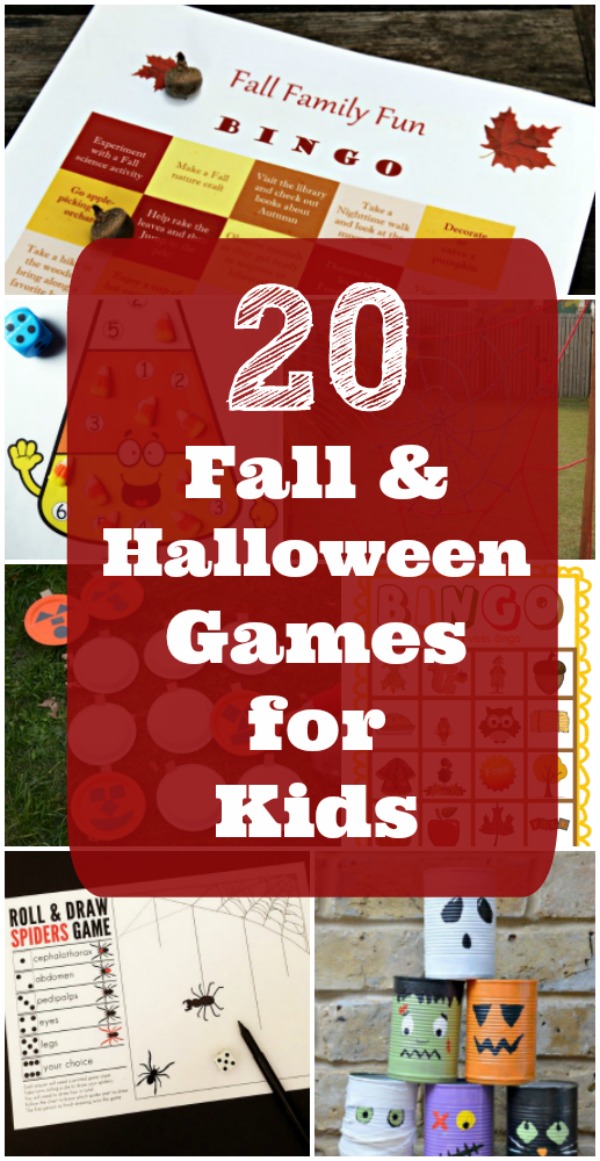 20 Fall Games for kids and adults - Indoor, Outdoor, Halloween games and more!