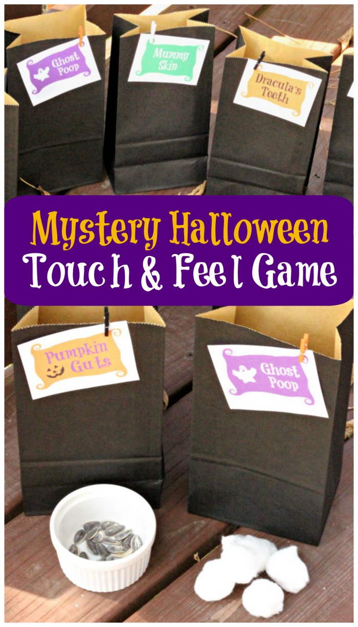 Halloween Mystery Box Ideas - Touch and Feel Game for Kids and Adults