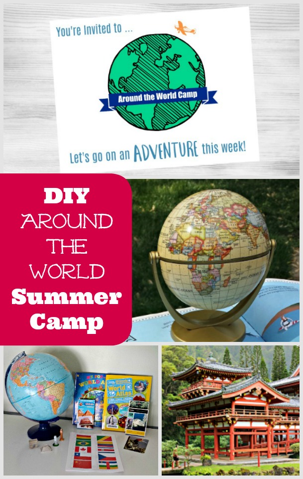 Around the World theme activities for kids