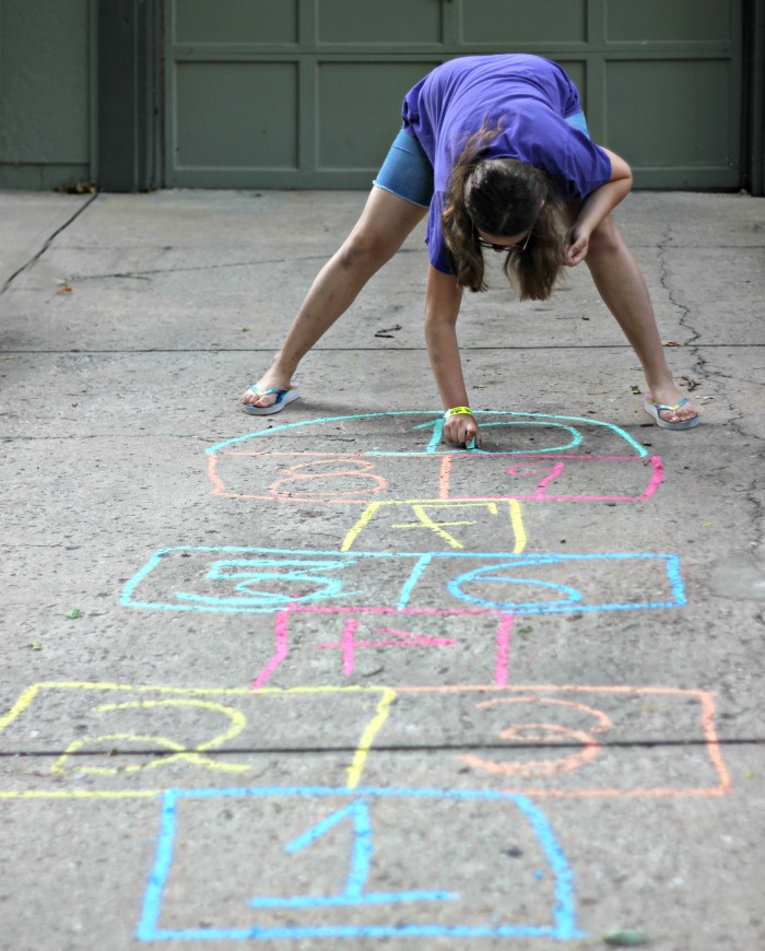 Math activities with outdoor games