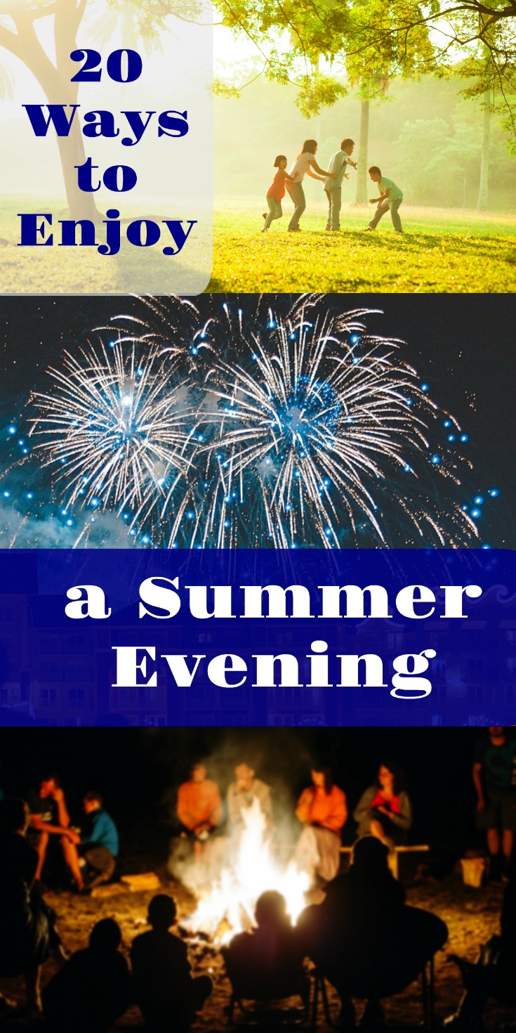 20 Fun things to do on summer nights - activities for kids and families to enjoy!