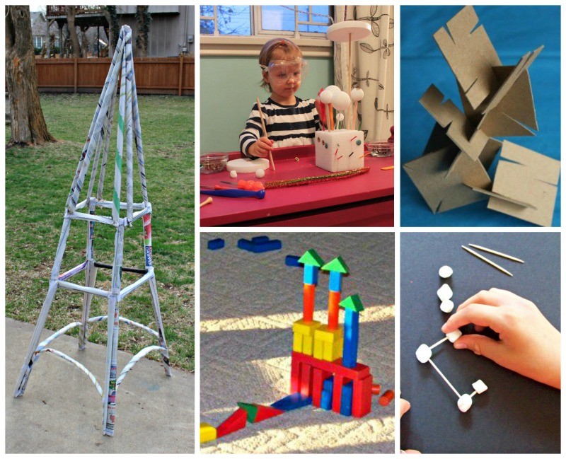 12 Creative Building Materials & Projects for Kids - Edventures with Kids