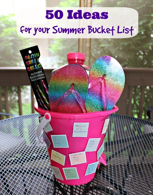 50 Activities for Your Summer Bucket List