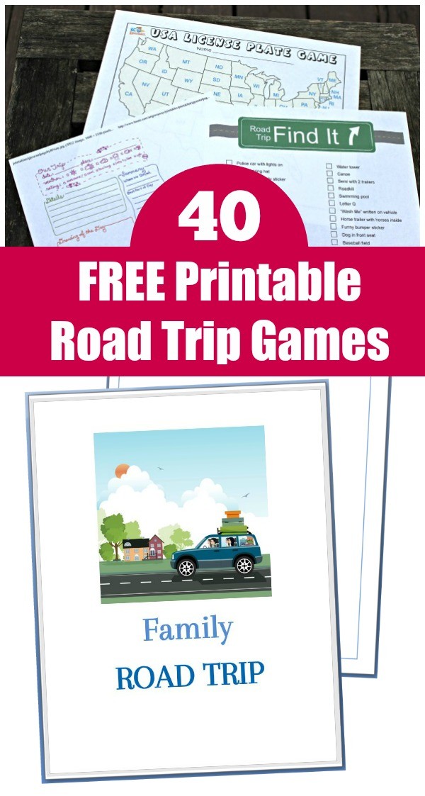 40 Free Printable Road Trip Activities Printable Templates 40 Free Printable Road Trip Activities Printable Templates