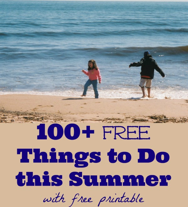 100 Free Things to Do in Summer Near me w/printable list - Edventures with Kids