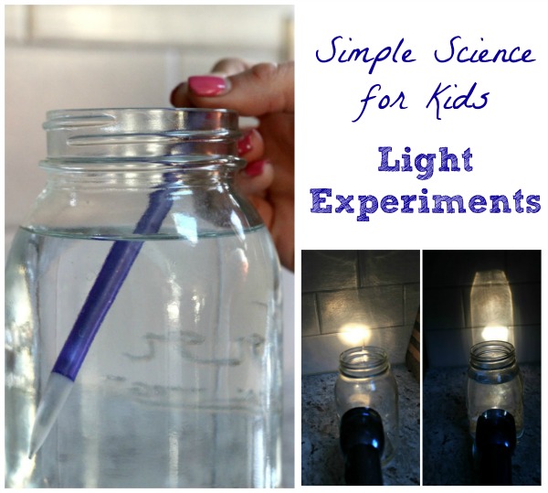 Light Refraction Experiments for Elementary & Middle School Kids