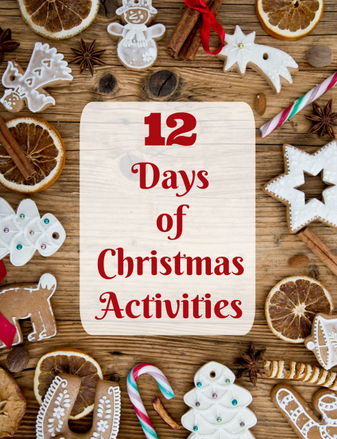 12 Days of Christmas printable Activities | Christmas Countdown for