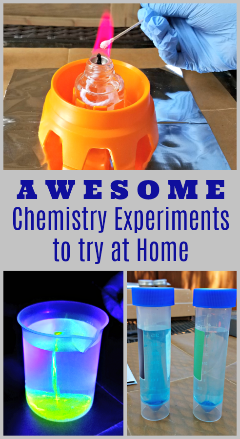 chemistry experiments outside