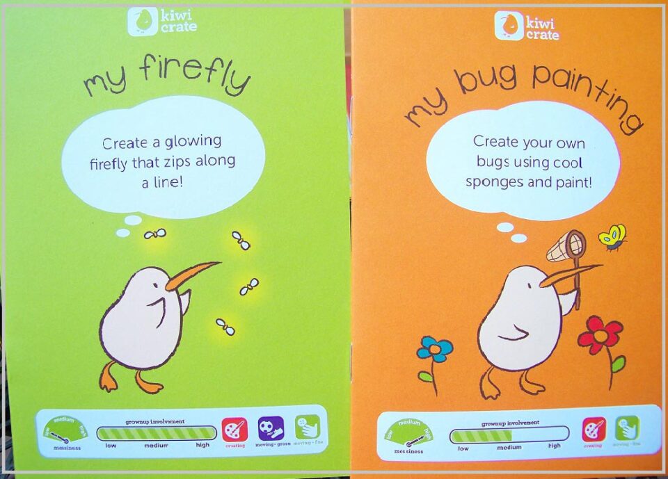 Kiwi Crate Kid's Science & Crafts Projects KC Edventures