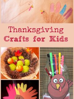 Kids crafts and activities for Thanksgiving Day