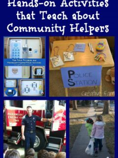 Hand-on Activities that Teach about Community Helpers