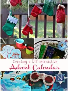 DIY Advent calendar idea