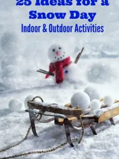 snow day activities
