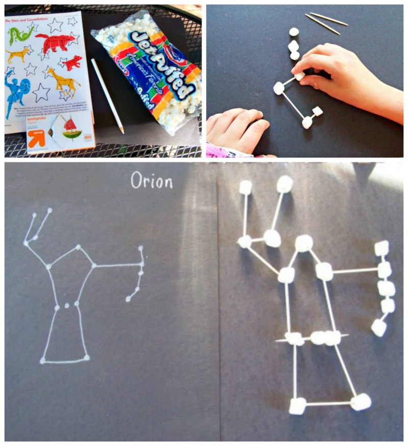Marshmallows Constellations & Kids Books about Stars