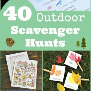 50+ FREE Printable Scavenger Hunts for Kids