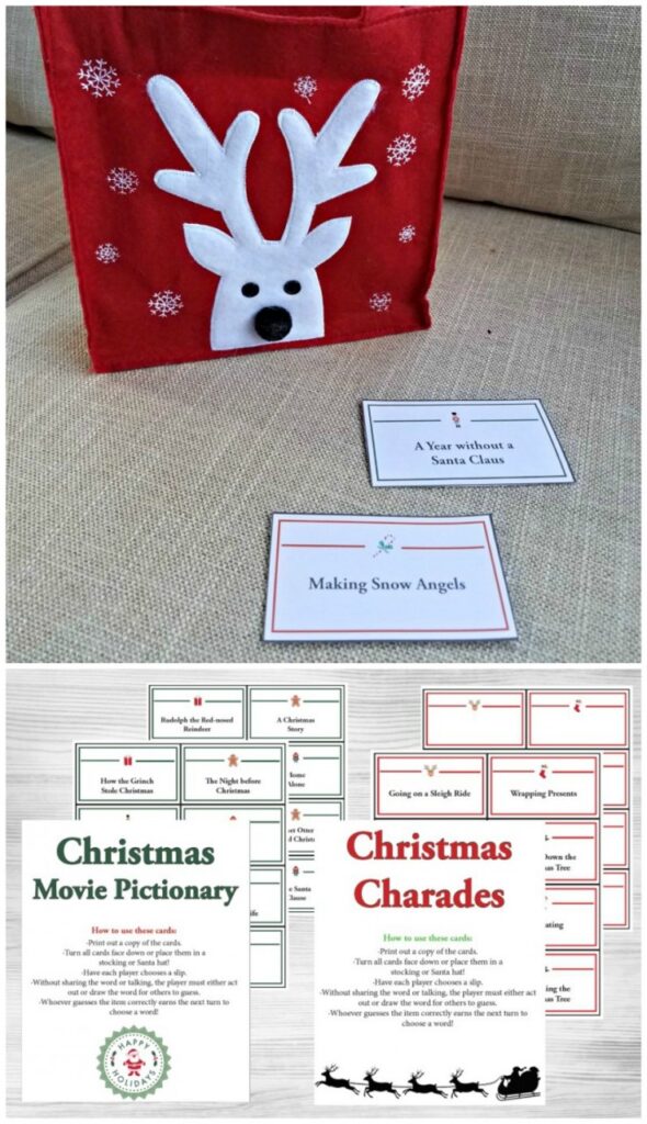 Christmas Games and Activities for Kids &amp; Adults {w/printables!}