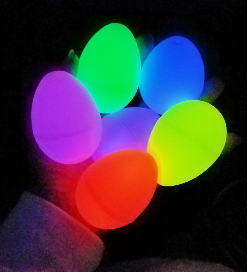 Glow in the Dark Easter Egg Hunt
