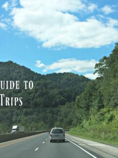 Road trip checklist with kids