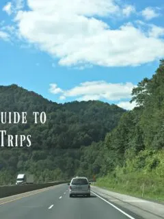 Road trip checklist with kids